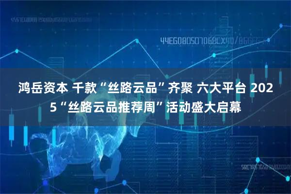鸿岳资本 千款“丝路云品”齐聚 六大平台 2025“丝路云品推荐周”活动盛大启幕